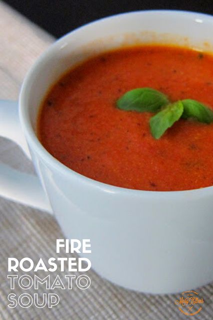 Fire Roasted Tomato Soup 12 Tomatoes, Hearty Fire Roasted Tomato Soup 12 Tomatoes, Hearty Fire Roasted Tomato Soup, Fire Roasted Tomato Soup, Roasted Tomato Basil Soup, Indian Soup, French Soup, Stews Recipes, Crazy Kitchen