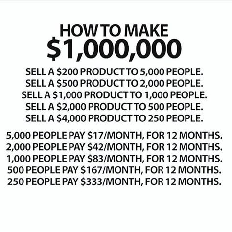 Reposting @wealthytools: There are a million ways to make a million dollars or any amount of money for that matter. . Try to look at things differently and stop trading your hours for pennies. . Follow @wealthytools  for more posts like this and tag your partners 👇🏼 . . . . . . . . . #Entrepreneur #Entrepreneurship #Entrepreneurlife #business #businesswoman #businessman #businessowner #sucess #working #grind #rich #money #bills #cash #ceo #desire #moneymaker #makemoneyonline #businessmom 1 Million Dollars Saving Plan, Ways To Make A Million Dollars, How To Make 1 Million Dollars In A Year, How To Make A Million Dollars In A Year, Cash Business Ideas, Make A Million Dollars In A Year, How To Make 1 Million Dollars, 20 Million Dollars, 1000000 Dollars Money