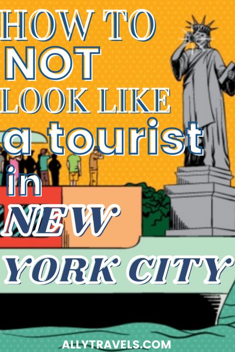 Are you wondering how to not look like a tourist in NYC? As a local New Yorker, I've created the ultimate guide to help you fit in while visiting New York City! New York Essentials, How To Dress Like A New Yorker, Dress Like A New Yorker, New York Tourist Outfit, Nyc Tourist Outfit, Tourist Outfit, Nyc Guide, Nyc Travel Guide, Travel Essentials For Women