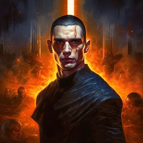 Galen Merrick; Generated by Midjourney AI Y'all ever think we're gonna see Sam Witwer portray the role of Star Killer or Galen Merrick in… | Instagram post from vrTonic (@vrtonic) Swtor Characters, Star Killer, Sam Witwer, Grey Jedi, Jedi Art, Drawing Challenges, Storm Troopers, Star Wars Characters Pictures, Star Wars Drawings