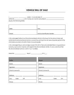 Vehicle Bill Of Sale - Vehicle_Bill_of_Sale.doc. Easy to download and use .doc Business template. Vehicle Bill Of Sale, Anniversary Plans, Bill Of Sale Template, Birth Certificate Template, Sale Template, Bill Of Sale, Id Card Template, Receipt Template, Spreadsheet Template