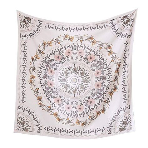 Amazon.com: Simpkeely Sketched Floral Medallion Tapestry, Bohemian Mandala Wall Hanging Tapestries, Indian Art Print Mural for Bedroom Living Room Dorm Home Décor 59.1x59.1 Inches（Mauve）: Home & Kitchen Mural For Bedroom, Yellow Tapestry, Cottagecore Room Decor, Dorm Room Bedding, Gold Tapestry, Blue Tapestry, Indian Tapestry, Flower Tapestry, Mandala Wall Hanging