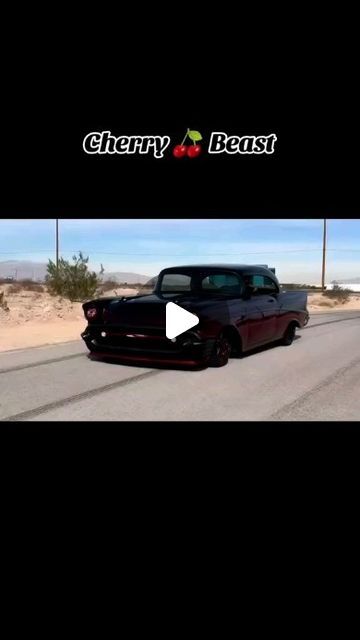 Johnny Rush on Instagram: "Astonishing Chevy Belair with a glowing custom painting...cherry 🍒 black" Black Cherry Paint, Custom Painting, Black Cherry, Car Painting, May 1, Black Paint, Rush, Chevy, Classic Cars