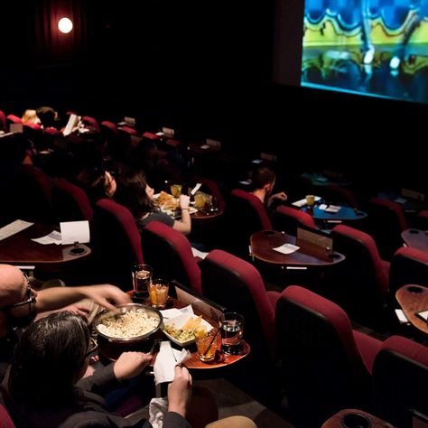 Dine In Movie Theater, Movie Theather, Movie Theater Aesthetic, The Movie Theater, Theatre Pictures, Theatre Inspiration, Cute Date Ideas, Dinner And A Movie, Indie Movies