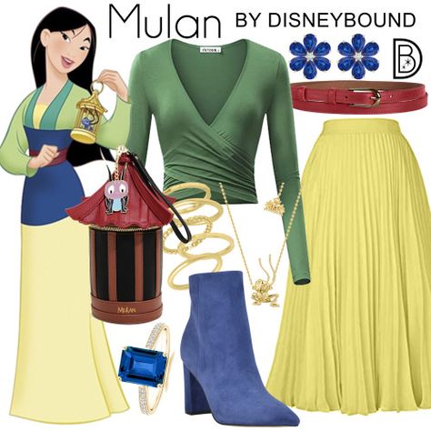 Mulan Disneybound, Mulan Outfit, Disney Princess Inspired Outfits, Li Shang, Princess Inspired Outfits, Outfit Disney, Disney Princess Outfits, Closet Cosplay, Disney Themed Outfits