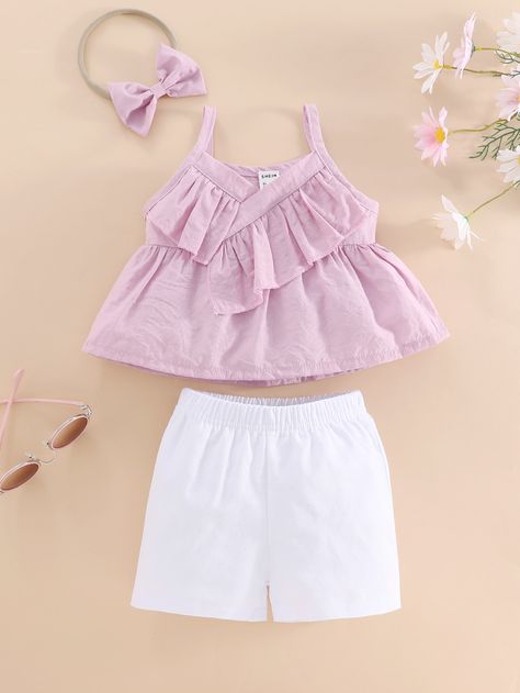 Multicolor Cute  Sleeveless Polyester Colorblock  Embellished Non-Stretch  Baby Clothing Tops For Baby Girl, Cute Baby Dresses Summer, Baby Girl Clothes Summer, Girl Baby Top Design, Baby Girl Tops Design, Baby Girl Tulle Dress, Baby Dress Embroidery, Baby Girls Tops, Kids Dress Collection