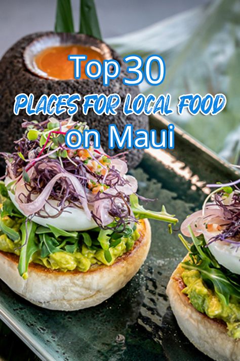 Maui Places To Eat, Maui Hawaii Food, Best Food In Maui, Hawaii Cruise, Maui Food, Maui Restaurants, Traveling Wilburys, Maui Hawaii Vacation, Kalua Pork