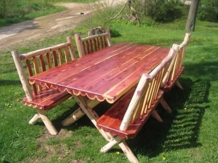 Red Cedar Wood Projects, Cedar Projects, Cedar Wood Projects, Cedar House, Cedar Table, Cedar Furniture, Chainsaw Mill, Wood For Sale, Wood Table Design