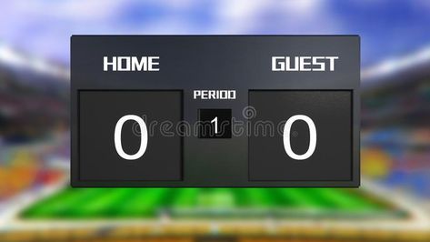 Stadium Background, Soccer Match, The Goal, Background Illustration, Logo Templates, Stock Illustration, Soccer, Lost, Sports