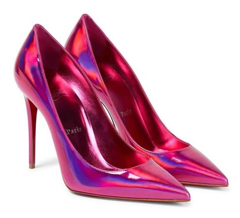 Fuschia Heels, Fuschia Shoes, Shoes Images, Magenta Heels, Light Aesthetic, Heels Collection, Shoe Image, Color Shoes, Fantastic Shoes