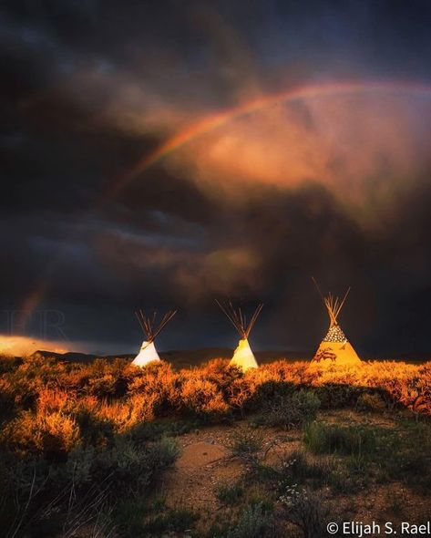 Pictures of New Mexico | “The Land of Enchantment.” 🌈 Taos,NM | Facebook Late Sunset, Sunset Rainbow, Northern New Mexico, Taos New Mexico, Native American Photos, Land Of Enchantment, Taos, Native American Indians, Present Day