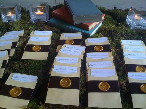 This will be how the place cards are done for Julie's reception. They are based on a library's card catalog system. The programs will be done in the same way, only on longer cards. Card Seating Chart, Writing Studio, Library Card Catalog, Easy Wedding, Card Catalog, Library Card, Seating Chart Wedding, Dallas Wedding, Seating Chart