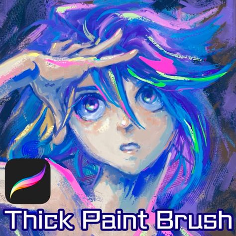 Free Thick Paint Brush for Procreate - LIBRIUM Pro Create Brushes, Pixel Brush Procreate, How To Make Sketch, Procreate Sketch Brushes, Art Brushes Procreate, Procreate Brushes Tutorials, Brush Procreate Free, Procreate Brushes Painting, Brush Set Procreate