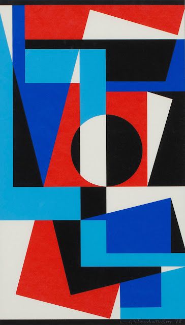 MID-CENTURIA : Art, Design and Decor from the Mid-Century and beyond: Auction Mining: Bukowskis Market Art Picks Bakery Poster, Auguste Herbin, Afrique Art, Geometric Painting, Abstract Geometric Art, Geometry Art, Graphic Design Pattern, Art Geometric, Modern Graphic Design