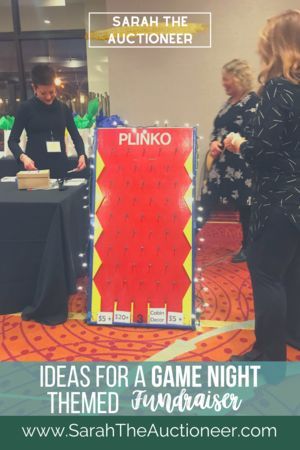 Here are some ideas for your Game Night themed Gala | Revenue-generating games | wine pull ideas | Plinko | gala themes | fundraiser ideas | great ideas for school fundraisers | fundraising auction ideas  | sarah knox the auctioneer Revenue Generating Games, Fundraising Auction Ideas, Auction Games, Plinko Board, Wine Pull, Auction Themes, Fundraising Games, Vegas Theme Party, Fundraiser Party