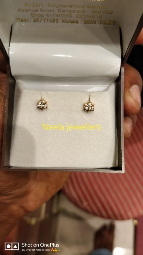 Diamond Second Ear Tops, Second Tops Earrings Gold Designs, Side Tops Earrings Gold, Tops Earrings Gold, Tops Earrings, Mens Bracelet Gold Jewelry, Gold Earrings For Kids, Small Earrings Gold, Nose Ring Jewelry