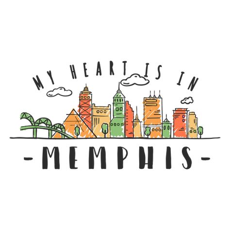 Memphis skyline sticker #AD , #AD, #ad, #sticker, #skyline, #Memphis Memphis Skyline, Memphis Art, Memphis City, Sticker Png, Electronic Media, City Landscape, Educational Projects, Layout Template, Create T Shirt