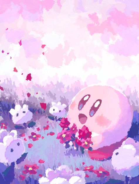 Kirby Phone Wallpaper, Kirby Sleeping, Kirby Gif, Kirby Memes, Animes Emo, Kirby Nintendo, Kirby Character, Iphone Wallpaper Landscape, Kirby Art