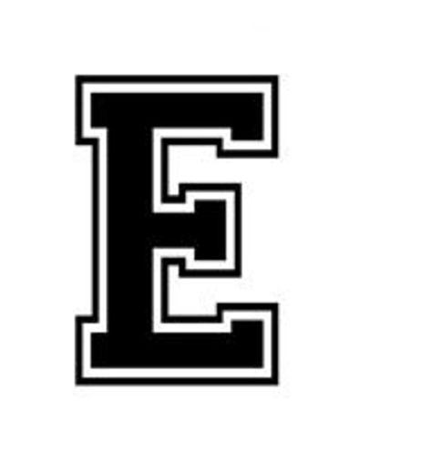 Letter E Varsity Lettering Vinyl Decal Casper Cartoon, Senior Year Things, Astronaut Wallpaper, Logo Design Set, Iphone Case Stickers, Hand Lettering Alphabet, Parking Signs, Lettering Styles, Letter V