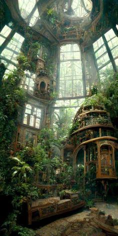 Victorian Castle, Victorian Greenhouses, Spooky Places, Castle Aesthetic, Castles Interior, Nature Forest, Fantasy House, Fantasy Castle, Fantasy Story