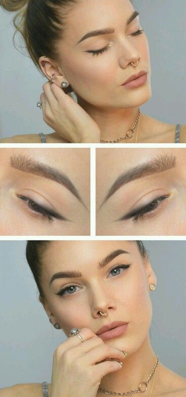 Subtle Eyeliner, Eyeliner Natural, Subtle Makeup, Mac Lips, Nars Blush, Linda Hallberg, Simple Makeup Looks, Smink Inspiration, Hooded Eye Makeup