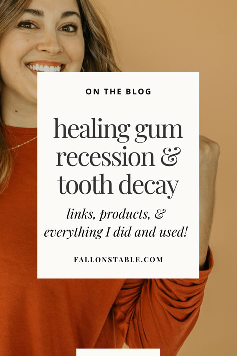 How I healed deep gum pockets and am healing cavities in my kiddos, on the blog!  #dentalhealth #dental #dentalcare #dentaltips Holistic Teeth Healing, Minerals For Teeth, How To Heal A Cavity Naturally, Healing Teeth Naturally, Healing Teeth Naturally Cavities, Coconut Oil For Teeth Heal Cavities, Gum Health Improve, Gum Inflammation Remedies, Heal Gums Naturally