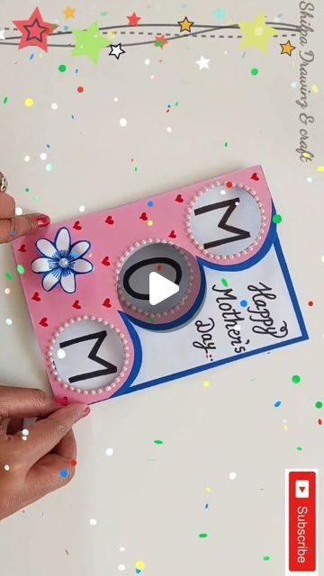 Mother’s Day Creative Cards, Mother's Day Drawing Ideas For Kids, Card For Mother's Day Kids, 3d Mothers Day Cards Diy, Mothers Day Crafts For Kids Cards, Mother Day Card Ideas For Kids, Mother's Day Card Ideas For Kids, What To Gift Your Mom On Her Birthday, Birthday Card For Mother Diy