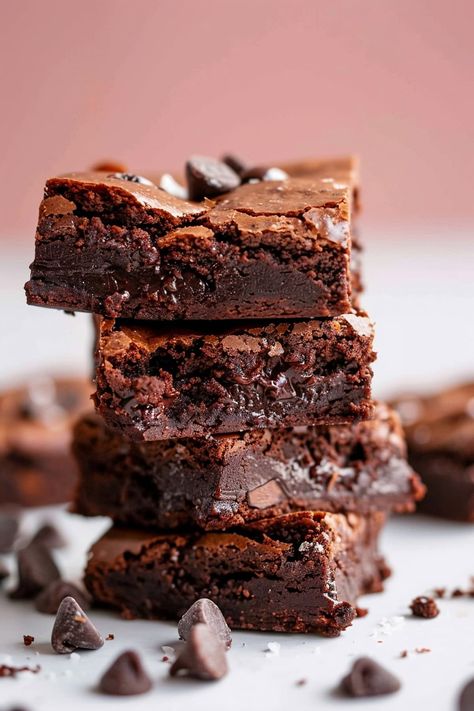 Pralines And Cream, Bar Desserts, Cheese Brownies, Fudgy Brownie Recipe, Nutella Desserts, Brownies Cookies, Nutella Brownies, Chocolate Bites, Hot Desert