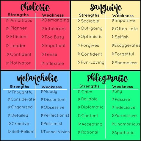 Temperaments Personality, Temperament Types, Personality Types Chart, Four Temperaments, Blood Type Personality, Nerdy Nurse, Personality Chart, Personality Assessment, Personality Psychology