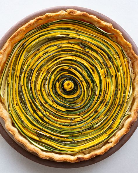 Zucchini Tart, Tart Dough, Tarts Crust, Zucchini Squash, Lemon Ricotta, Savory Tart, Party Dishes, Butter Pie, Just Bake