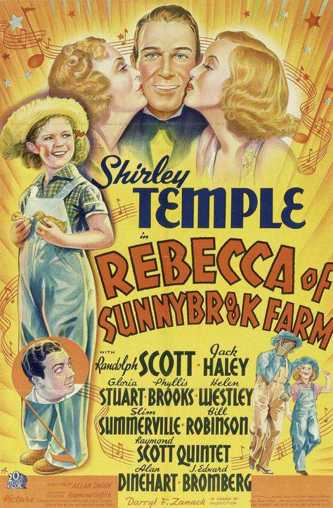 Shirley Temple, Rebecca of Sunnybrook Farm 1938 Temple Movie, Randolph Scott, Shirley Temple Black, Kids Movies, Old Movie, Movie Blog, Comedy Film, Movie Theaters, Classic Movie Posters