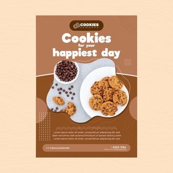 Premium Vector | Cookies poster template Open Pre Order Design Instagram, Cake Business Names, Cookies Poster, Saul Bass Posters, Campaign Plan, Cartoon Recipe, Granola Packaging, Instagram Design Layout, Menu Layout