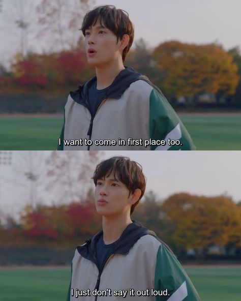 Kdrama Life Quotes, Run On Kdrama Quotes, School Bread, Run On Kdrama, One Life Quotes, Concert Quotes, Die Quotes, Quotes Drama Korea, Studying Memes