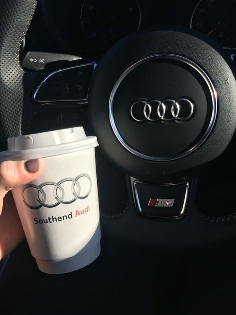 Coffee from my local Audi dealership Audi Dealership, Bmw Classic Cars, Bmw Classic, Audi Cars, Car Dealership, Audi, Cool Cars, Classic Cars, Bmw