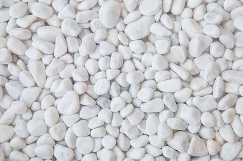 White pebbles texture or background. whi... | Premium Photo #Freepik #photo #background #abstract-background #abstract #texture Stone White Texture, Landscape Materials Texture, White Pebbles Landscape, White Stone Texture Seamless, Gravel Texture Seamless, White Stone Texture, Pebbles For Garden, Pebbles Texture, Pebble Flooring