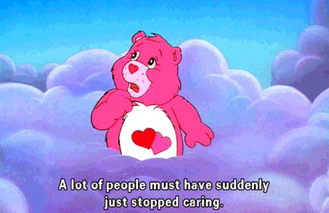 care bears love a lot bear gif stop the caring eaver spare cloud racing games pinterest Care Bears Movie, Bear Gif, Bear Quote, Care Bears Cousins, Funny P, Pink Teddy Bear, 90s Cartoons, Bear Pictures, Pink Teddy