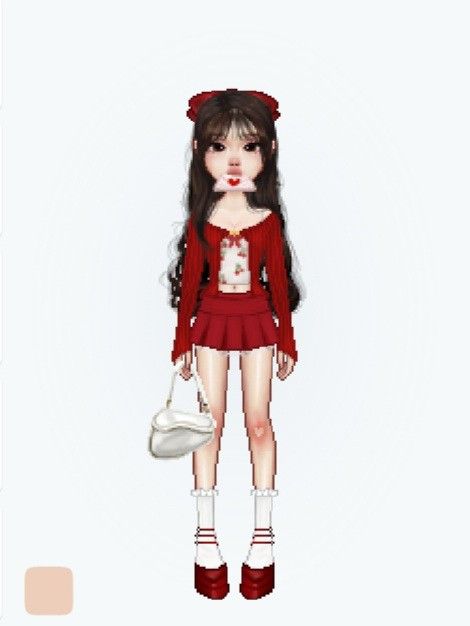 Everskies Valentines Outfit, Everskies Red Outfit, Red Everskies, Animated Fashion, Red Coquette, Fairy Outfit, Valentines Outfits, Virtual Fashion, Streetwear Men Outfits