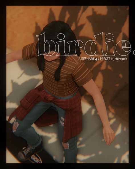 birdie ⁂ a reshade 4.7 preset by sforzinda — live... : quiet as the waters Sims 4 Cas Background, Sims 4 Cas Mods, Go Game, Sims 4 Gameplay, Sims Games, Sims Four, Sims 4 Cas, Sims 4 Build, Sims 4 Game