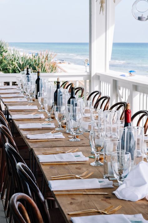 30A Private Home Beach Reception Beach House Reception, Beach House Wedding Reception, Private Beach Wedding, Wedding Airbnb, House Wedding Reception, Beach House Wedding, Beach Reception, 30a Wedding, 30a Florida