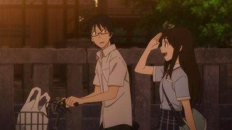 Satoru and Airi Erased Anime, Anime Stars, Anime Expo, Anime Reviews, Anime Store, 5 Anime, The Best Anime, A Silent Voice, Anime Wall