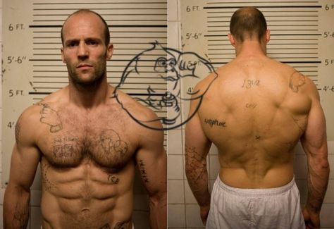 Jason Statham Steroid Cycle - Evolutionary.org Jason Statham Body, Celebrity Abs, Nutrition Sportive, Best Abs, Fitness Routines, The Expendables, Jason Statham, Men's Fitness, Men’s Health