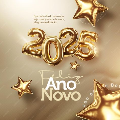 Happy new year 2025 social media template feliz ano novo e 2025 | Premium AI-generated PSD Happy New Years Background, Seasons Greetings Design, 2025 New Year Design, Happy New Year 2025, New Year Ads, Woman Goals, New Year Poster Design, Wishes For New Year, New Year Social Media