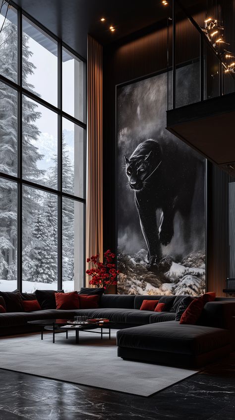 Moody Home Decor Ideas | Luxury Dark Interiors | Black House Aesthetics | Open Floor Plan Black House | Bold Black Architecture | Black House Interiors | Timeless Black Design | Modern Black Bedroom Retreat | Black in Design | Black Houses | All-Black Aesthetic | Black in Architecture | The All-Black Aesthetic | Stunning Modern Black Homes | Cozy Black Bedroom Ideas | Modern Black Home Exteriors  | Black Bedroom Ideas | Black Kitchen Designs | Black Aesthetic | Black bedroom Designs | Modern Architecture | Black Aesthetic | Black living room Designs | Modern Architecture | Black House | The All-Black Aesthetic | Moody Living Room | Dark Interior | Western Gothic Style | Jewel Toned Interiors | Rich Colors for Home Decor | Soft Lighting Ideas for Dark Spaces Living Room Dark Interior, Living Room Inspiration Black, Aesthetic Black Bedroom, Cozy Black Bedroom, Soft Lighting Ideas, Black Living Room Designs, Bedroom Designs Modern, Black House Interior, Black Home Exterior