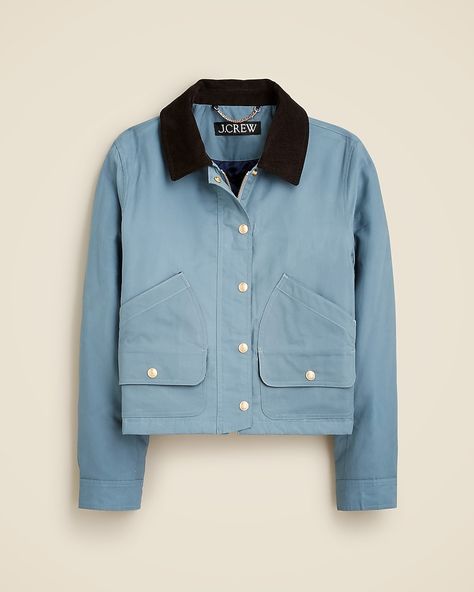 Short Barn Jacket™ in English ripstop cotton