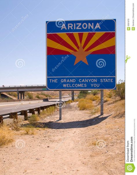 Arizona State line. Welcome to Arizona State sign post on the side of the highwa , #AFFILIATE, #line, #State, #Arizona, #sign, #highway #ad Arizona Sign, Yuma Arizona, Arizona Road Trip, Community Signs, State Signs, State Of Arizona, Sign Post, Beautiful Places On Earth, Arizona State