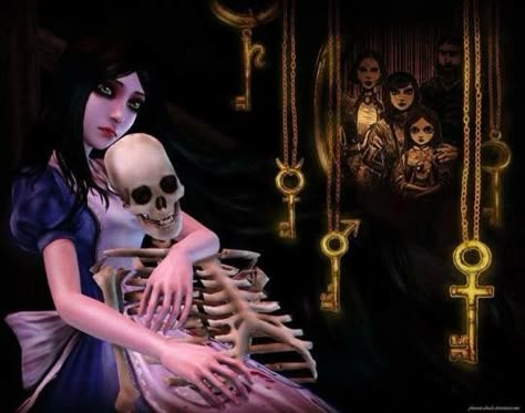 Alice The Madness Returns, Alice In Madness, American Mcgee’s Alice, Dark Alice In Wonderland, Madness Returns, Alice In Wonderland Aesthetic, Arte Peculiar, Alice Madness Returns, Alice Liddell