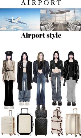 Staaaa_designs on ShopLook | The easiest way to find the perfect outfit Kpop Airport Outfits, Long Blazer Coat, Apres Ski Boots, Outfit Kpop, Airport Outfits, Dr Martens Boots, Short Black Hairstyles, Long Blazer, Outfit Maker