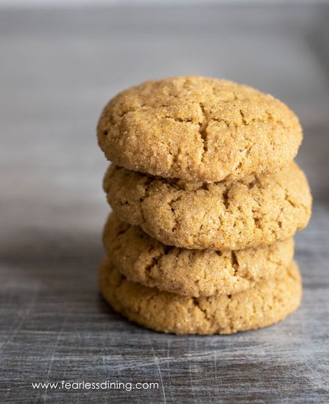 Gluten Free Pumpkin Snickerdoodles