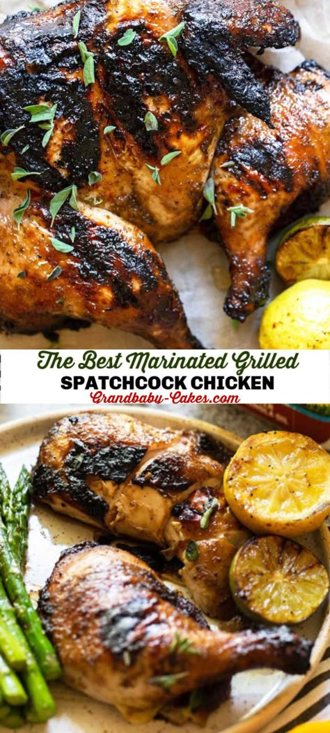 Spatchcock Chicken Grilled, Spatchcock Chicken, The Best Chicken Recipes, Recipe Categories, Chicken Recipes For Dinner, Chicken Entrees, Summer Grilling Recipes, Chicken Meals, Summer Grilling