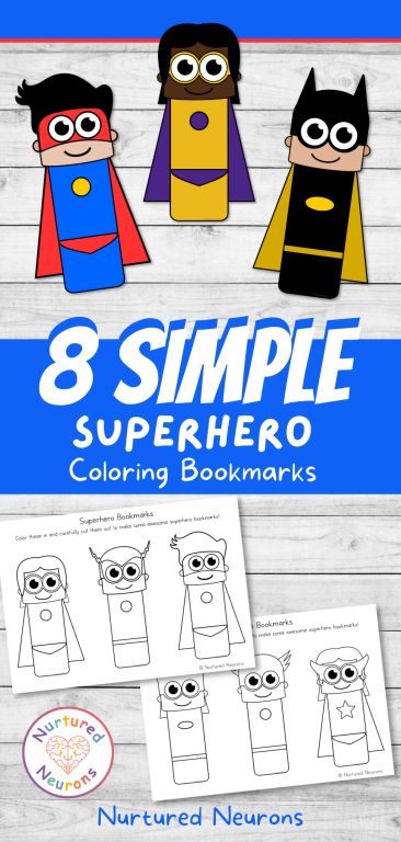 Superhero Crafts Ideas: Simple and Exciting DIY Projects Super Hero Projects, Hero Crafts Preschool, Superhero Crafts Preschool, Super Hero Crafts For Kids, Super Hero Crafts, Superhero Activities For Kids, Superhero Bookmarks, Design Your Own Superhero, Superhero Template